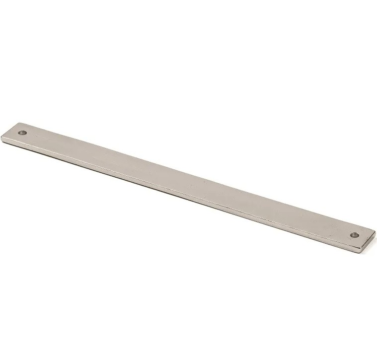 Achterplaat voor meubelgreep Jolie Essence 224 mm oud zilver