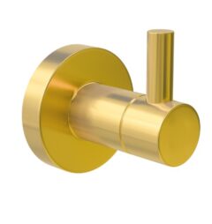 Badkamerhaak 46x55x52 mm rvs mat goud
