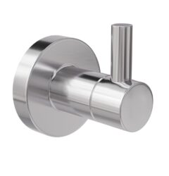 Badkamerhaak 46x55x52 mm rvs verchroomd
