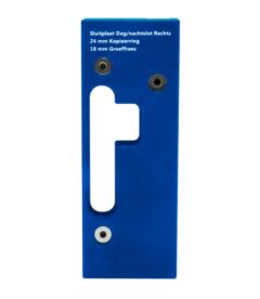 Boormal sluitplaat dagnachtslot rechts