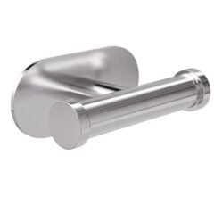 Dubbele haak zelfklevend 100x65x45 mm rvs