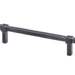 Meubelgreep Jolie Cross 128 mm antiek brons