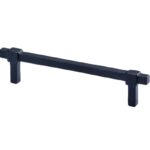 Meubelgreep Jolie Cross 128 mm zwart