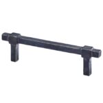 Meubelgreep Jolie Cross 96 mm antiek brons