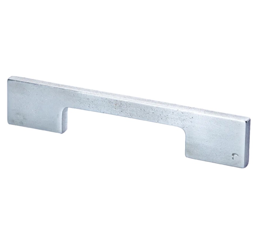 Meubelgreep Jolie Symm 160 mm oud zilver