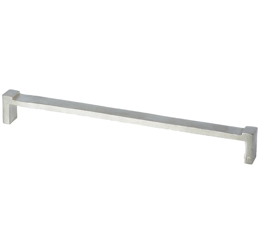 Meubelgreep Jolie Anvil 320 mm oud zilver