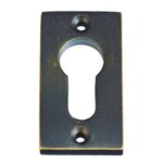 Cilinderplaatje Jolie rechthoekig 57.5x33 mm antiek brons