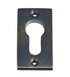 Cilinderplaatje Jolie rechthoekig 57.5x33 mm antiek brons