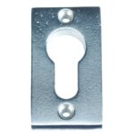 Cilinderplaatje Jolie rechthoekig 57.5x33 mm oud zilver