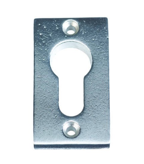 Cilinderplaatje Jolie rechthoekig 57.5x33 mm oud zilver