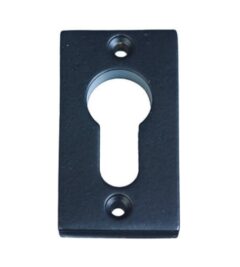 Cilinderplaatje Jolie rechthoekig 57.5x33 mm zwart