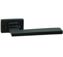 Deurklink Jolie Evoke op rechthoekig rozet zwart