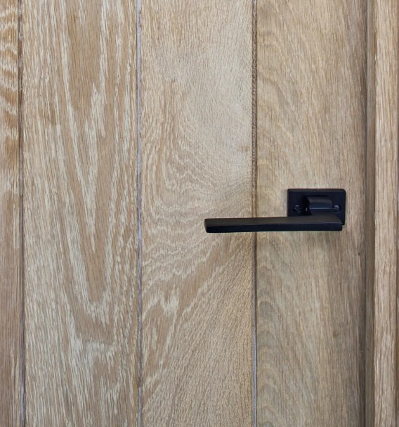 Deurklink Jolie Evoke op rechthoekig rozet zwart - Afbeelding 3