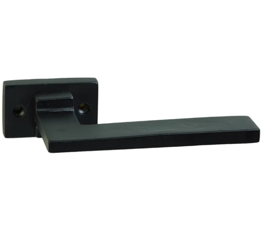 Deurklink Jolie Evoke op rechthoekig rozet zwart