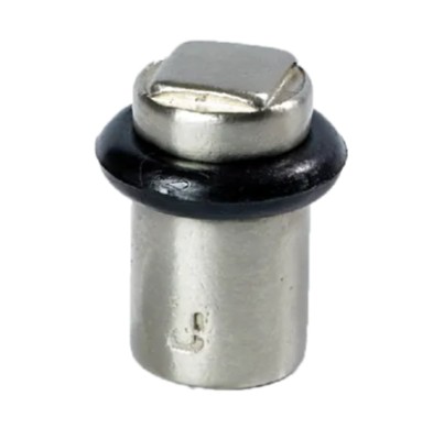 Deurstop vloermontage Jolie Core oud zilver