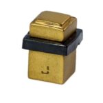 Deurstop vloermontage Jolie Evoke antiek goud