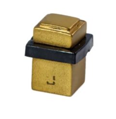 Deurstop vloermontage Jolie Evoke antiek goud