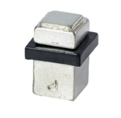 Deurstop vloermontage Jolie Evoke oud zilver