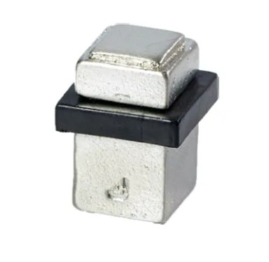 Deurstop vloermontage Jolie Evoke oud zilver