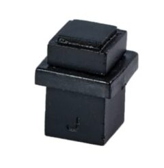 Deurstop vloermontage Jolie Evoke zwart