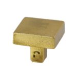 Meubelknop Jolie Carre 30 mm antiek goud