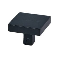 Meubelknop Jolie Carre 40 mm zwart