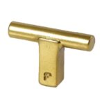 Meubelknop Jolie Core 50x12 mm antiek goud