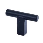 Meubelknop Jolie Core 50x12 mm zwart