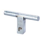 Meubelknop Jolie Core 50x9 mm oud zilver