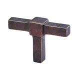 Meubelknop Jolie Cross 50 mm antiek brons