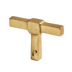 Meubelknop Jolie Cross 50 mm antiek goud