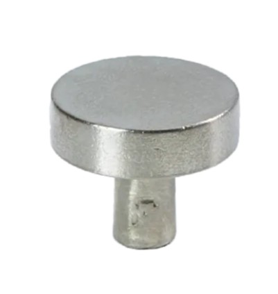 Meubelknop Jolie Lune 30 mm oud zilver