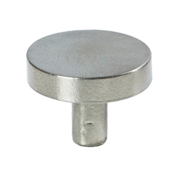 Meubelknop Jolie Lune 40 mm oud zilver