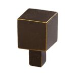 Meubelknop Jolie One 23 mm antiek brons