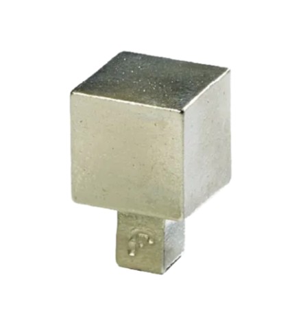 Meubelknop Jolie One 23 mm oud zilver