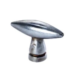 Meubelknop Jolie Sphere 40 mm oud zilver