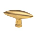 Meubelknop Jolie Sphere 62 mm antiek goud