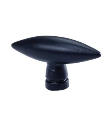 Meubelknop Jolie Sphere 62 mm zwart