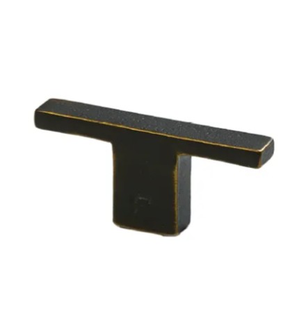 Meubelknop Jolie Verve 55 mm antiek brons