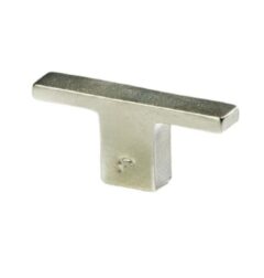 Meubelknop Jolie Verve 55 mm oud zilver