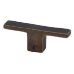 Meubelknop Jolie Verve 80 mm antiek brons