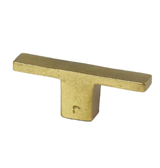 Meubelknop Jolie Verve 80 mm antiek goud