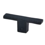 Meubelknop Jolie Verve 80 mm zwart