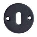 Sleutelplaatje Jolie rond 52 mm zwart