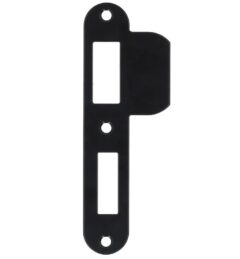 Starx sluitplaat afgerond tbv veiligheidsslot PC55 zwart