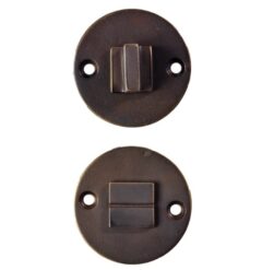 Toiletgarnituur Jolie rond 52 mm antiek brons