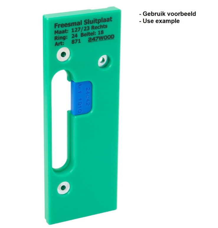 247WOOD Freesmal 24x42 inlegnok - Afbeelding 2