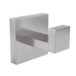 Badkamerhaak 55x55 mm rvs geborsteld