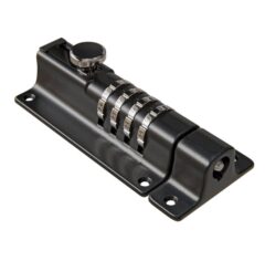 Deurgrendel met cijferslot Mod. 990 zwart