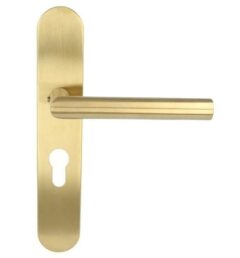 Deurklink op schild PC BASICS LBII-19P13Y PVD mat goud